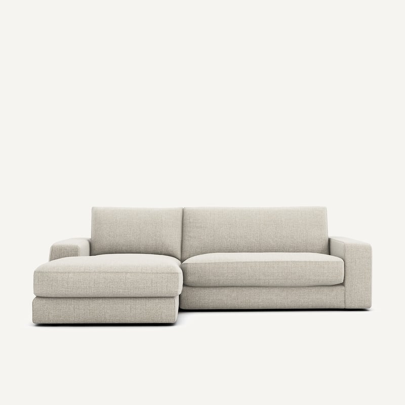 Am.pm Ecksofa Skander, Jaspé-stoff