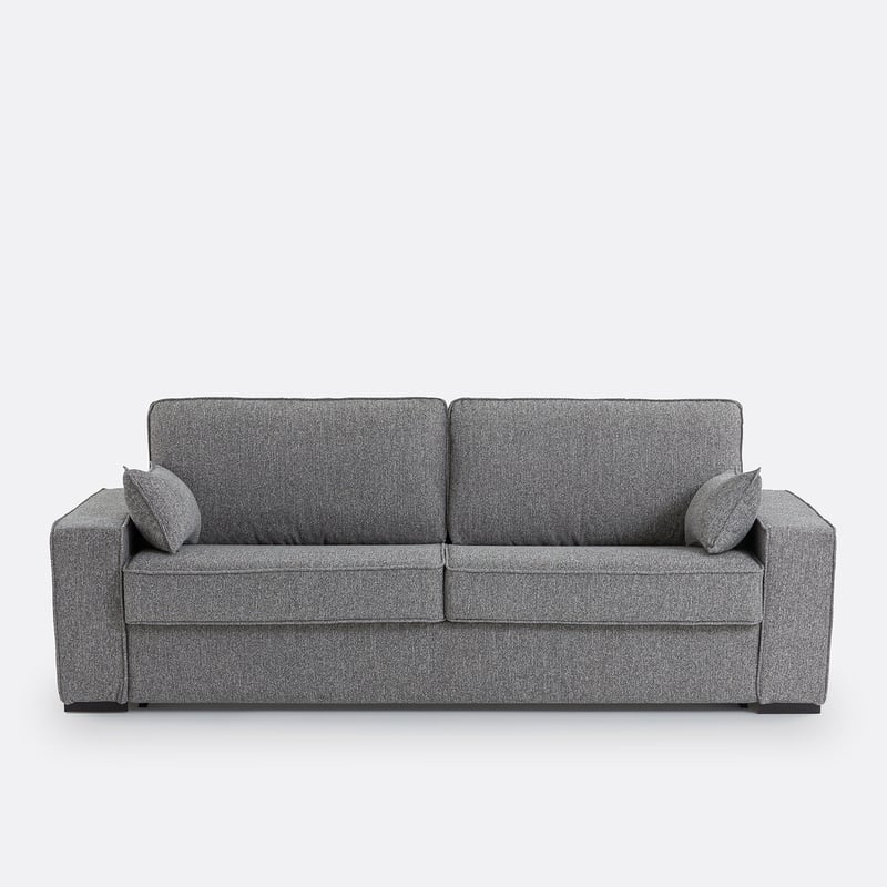Schlafsofa Cécilia, Strukturgewebe, Schaumstoff