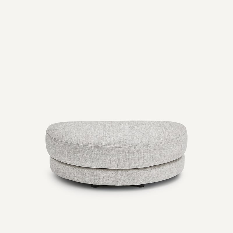 Am.pm Modularer Fußstütze Aus Jaspé-stoff, Tiberio
