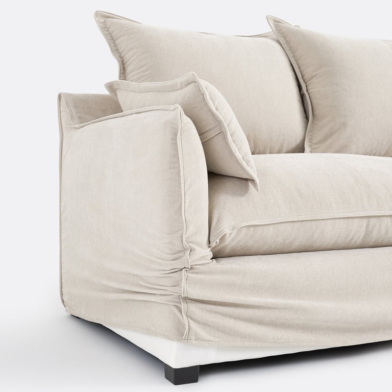 Sofabezug Aus Meliertem Polyester, Odna