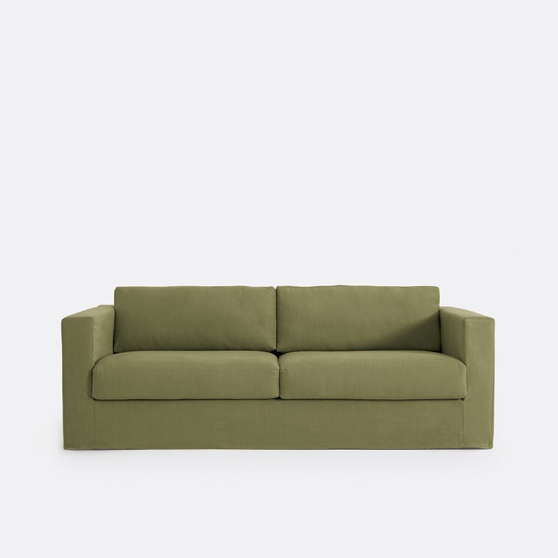 Sofa Mit Abnehmbarem Bezug 3-, 4-sitzig Baumwolle Und Leinen, Noni