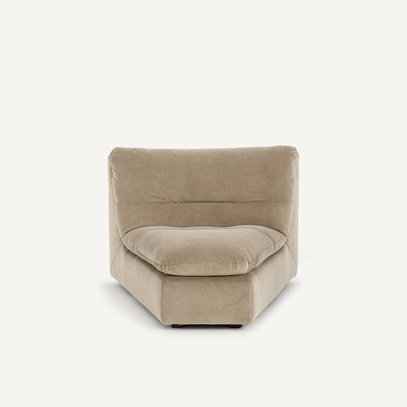 Am.pm Eckmodul In Stonewashed Velours, Giuliano