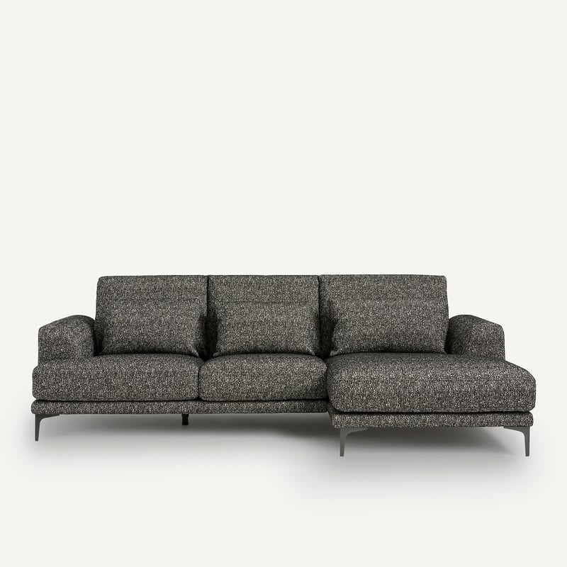 Am.pm Ecksofa Marsile Mit Ecke Rechts, Bouclé