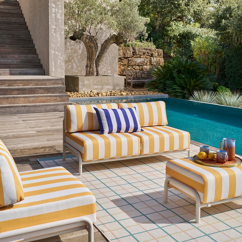 2-sitzer-gartensofa Thomes, Stahl