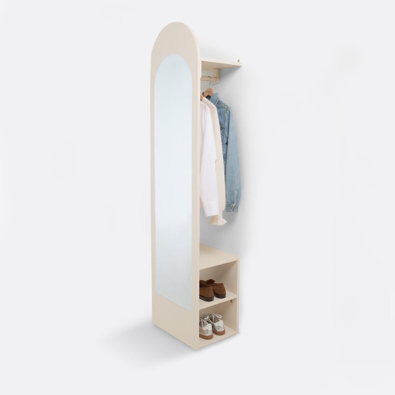 La Redoute Interieurs Eingangsgarderobe Zaria Mit Spiegel