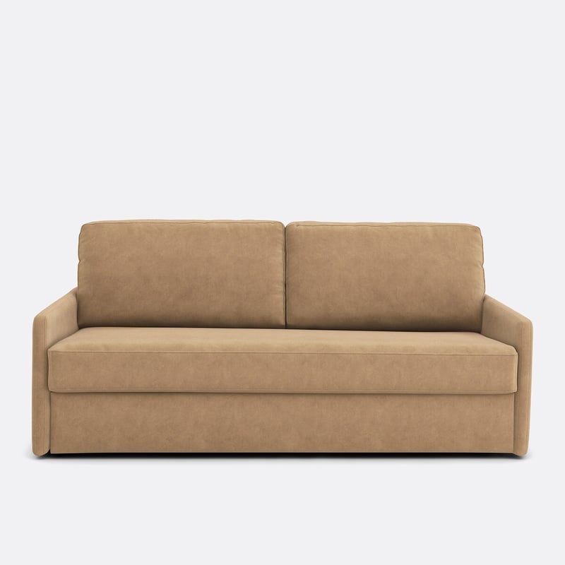 Schlafsofa Marta, Samt, Schaumstoff