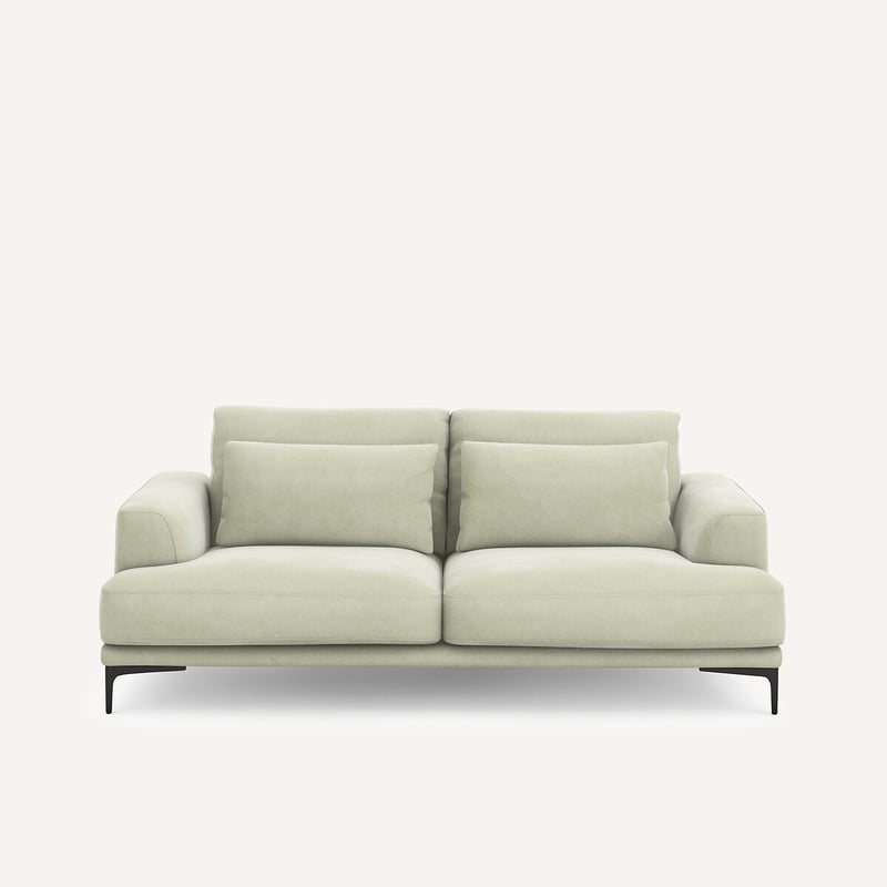 Am.pm 3-sitzer-sofa Marsile, Samt Stonewashed