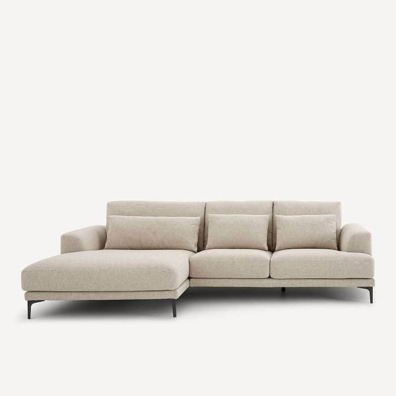 Am.pm Ecksofa Meridian Xl Links In Bouclé, Marsile
