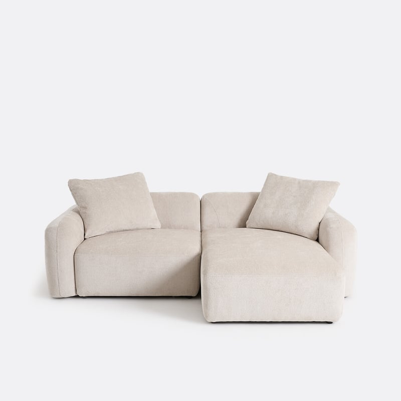 Anreihbares Sofa, Rechte Ecke, Mit Meridian, In Chenille-jacquard, Amad