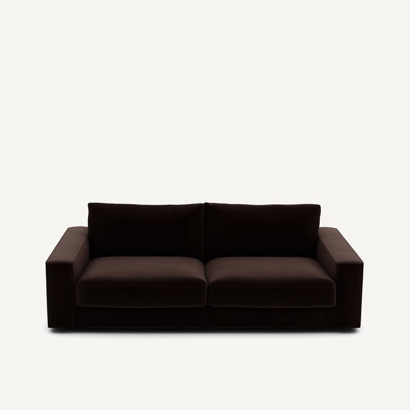 Am.pm 3-sitzer-sofa, Samt, Skander
