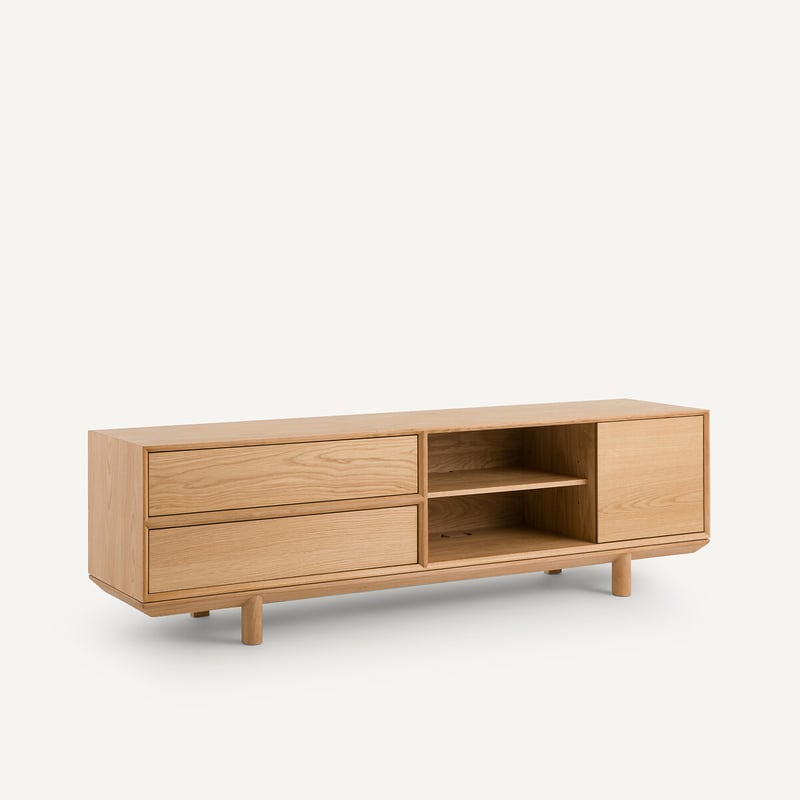 Emmanuel Gallina X Am.pm Tv-möbel Aus Eiche Und Furnier Gloria, Design Emmanuel Gallina