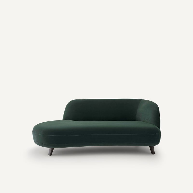 Am.pm X Emmanuel Gallina Dormeuse-sofa, Samt, Rosebury, Design Emmanuel Gallina