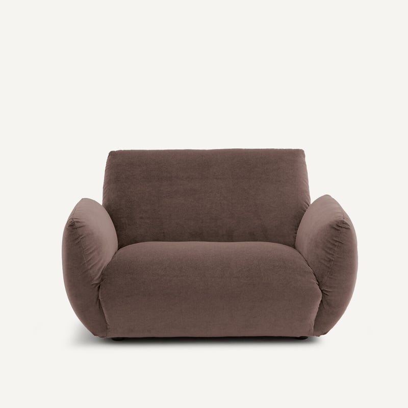 Am.pm Sessel Aus Leinenvelours, Spogano