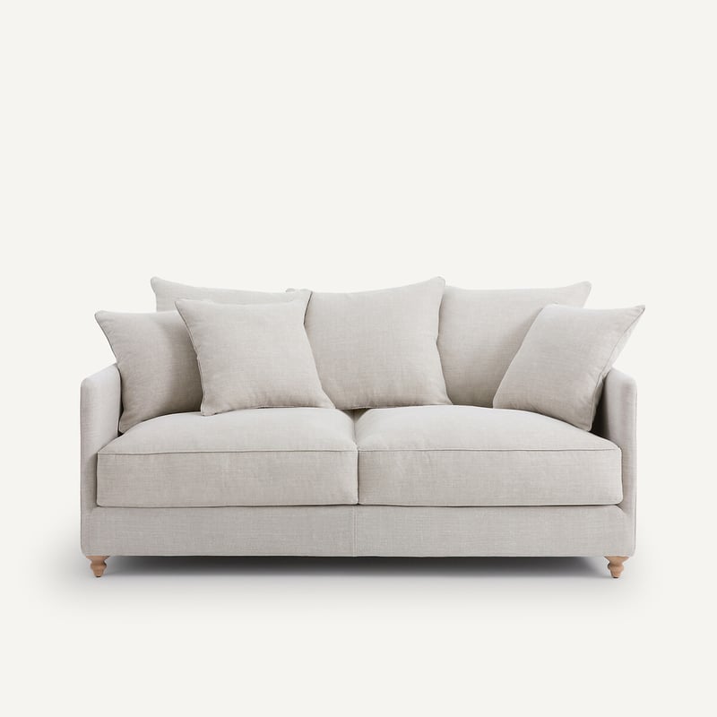 Am.pm Kompaktes, Umwandelbares Sofa Aus Baumwolle Und Leinen, Lazare