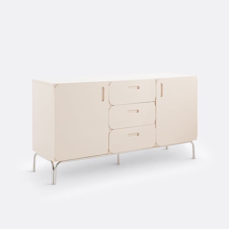 La Redoute Interieurs Sideboard Navel Mit 2 Türen Und 3 Schubladen