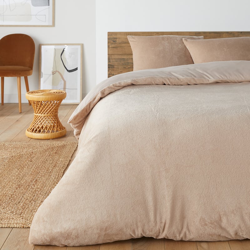 So'home Bettwäsche-set Aus Fleece, Quadratischer Kissenbezug