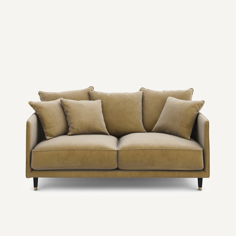 Am.pm Sofa 3p Compact Velours, Lazare