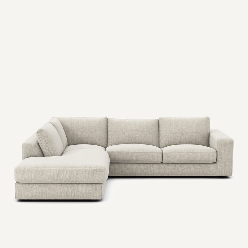 Am.pm Ecksofa Skander, Jaspé-stoff