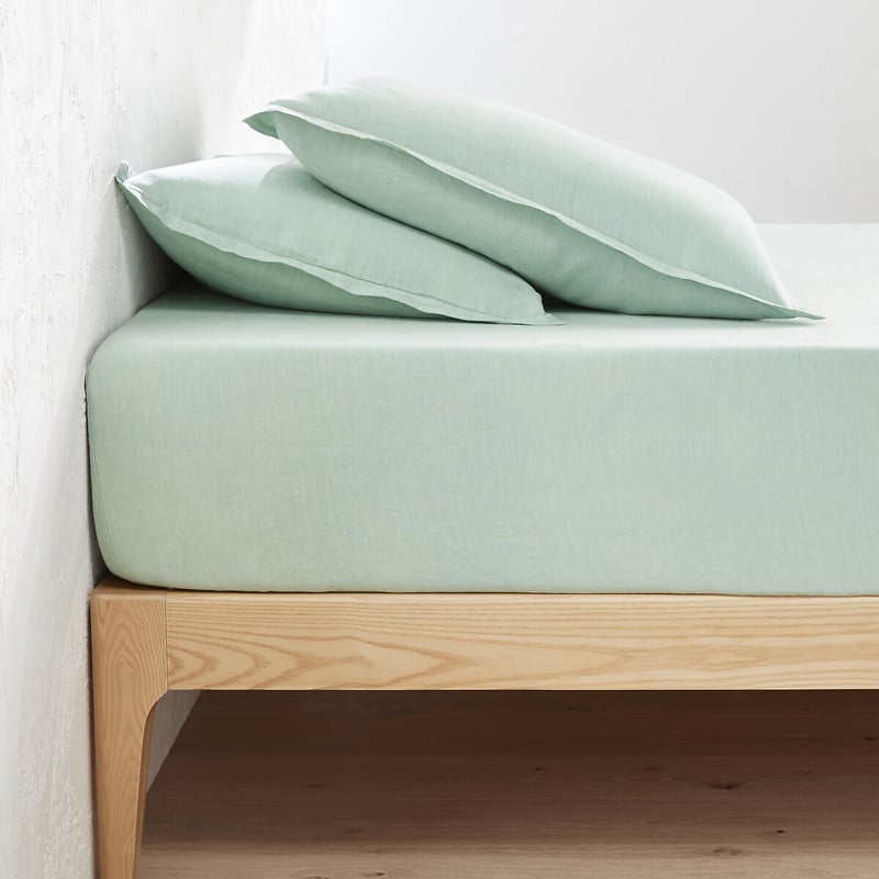 La Redoute Interieurs Fixleintuch Linot Aus Vorgewaschenem Leinen, Steghöhe 35 Cm