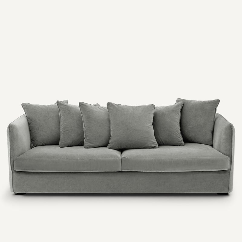 Am.pm 3-, 4- Oder 5-sitzer-sofa, Stonewashed Velours, Neo Chiquito