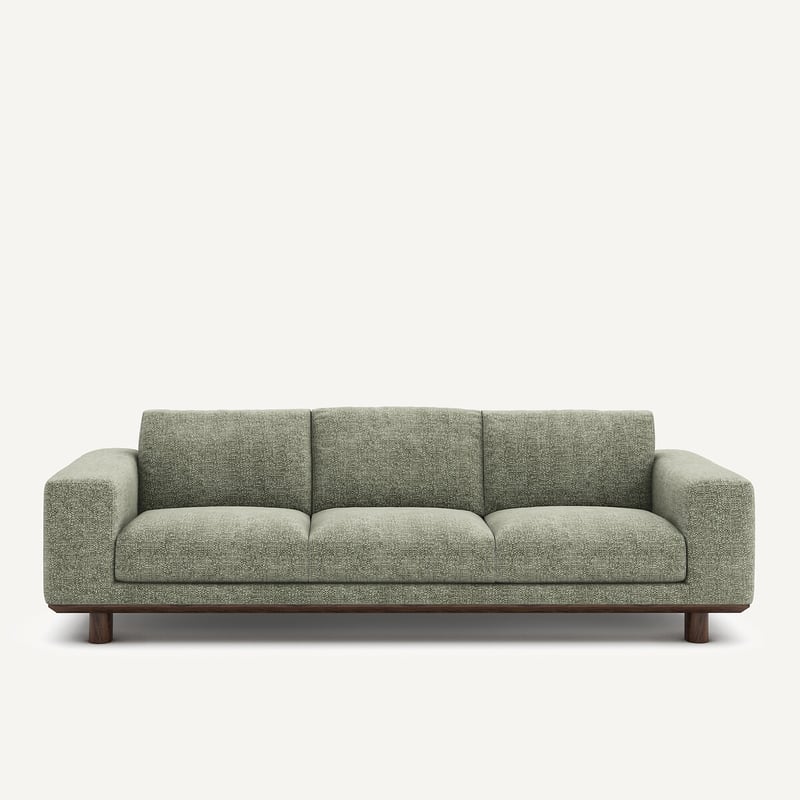 Am.pm 3- Oder 4-sitzer-sofa, Webgemusterte Baumwolle, Cerea