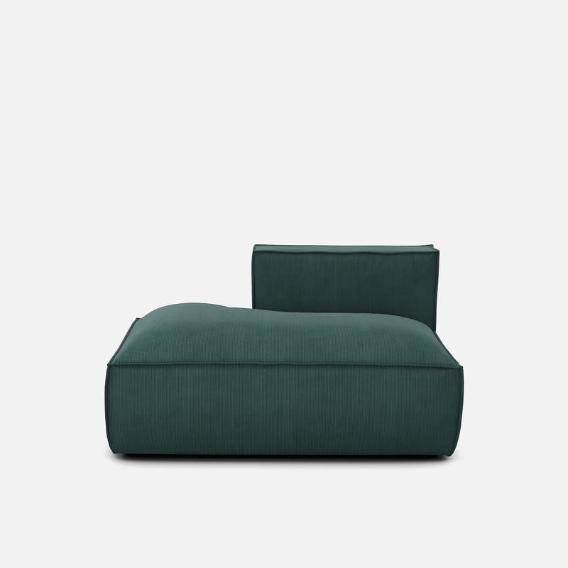 Récamière-element Links Für Modulares Sofa Seven, Cordsamt
