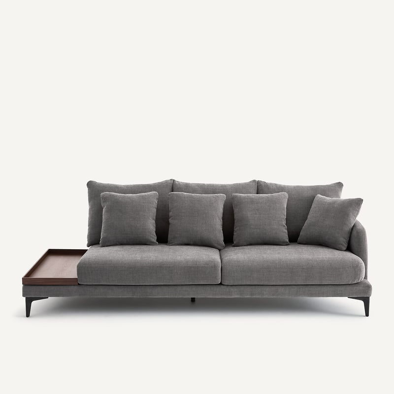 Am.pm X Emmanuel Gallina Halbsofa Mit Ablage, Polyester-baumwolle, Moderniste Design Emmanuel Gallina