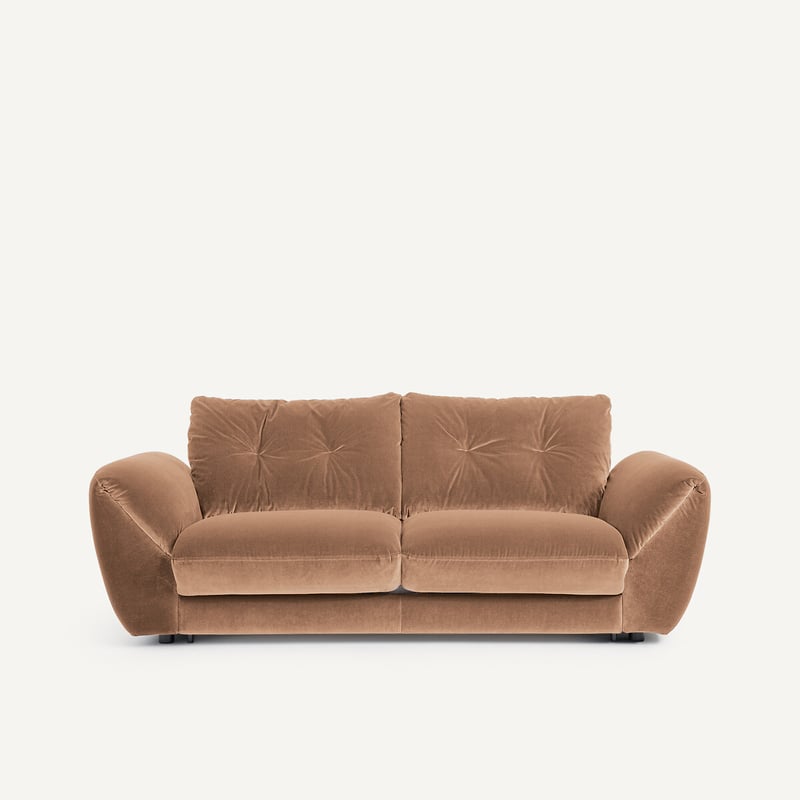 Am.pm 3p-sofa, Umwandelbar, Velours, Edgar