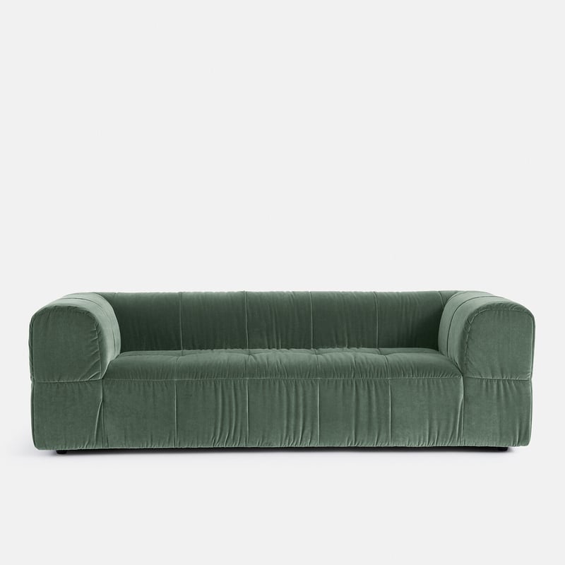 3-sitzer-sofa Lizzy, Gerade, Superior-velours