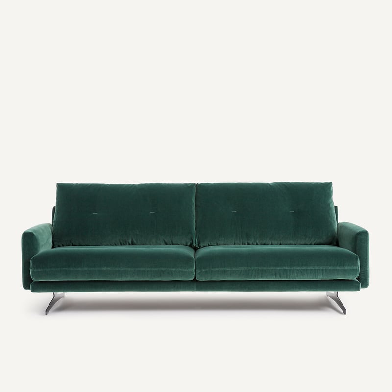 Am.pm Sofa Aus Samt, Delicato