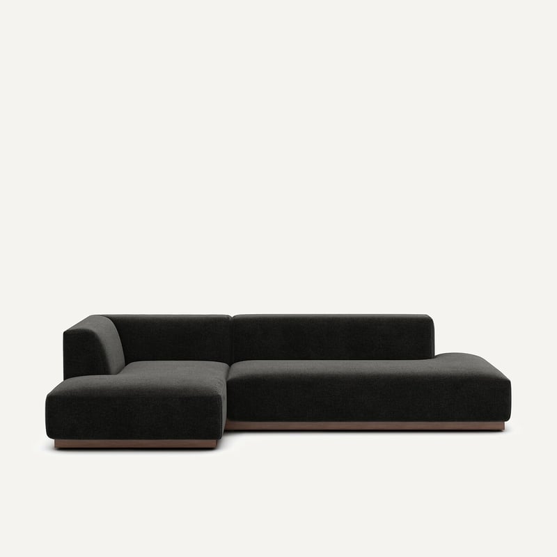 Am.pm Xl-ecksofa Jacopo Mit Ecke Links, Chenillesamt