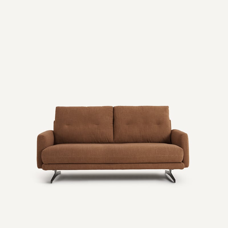 Am.pm 2-sitzer-sofa Delicato, Meliertes Gewebe