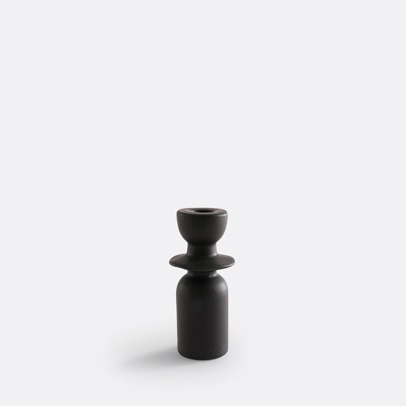 La Redoute Interieurs Kerzenständer Greta, Keramik, H. 13,7 Cm