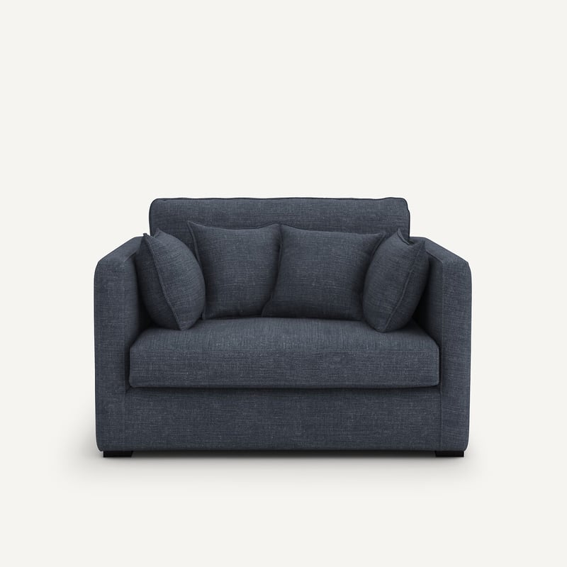 Am.pm 2-sitzer-sofa, Aus Baumwolle Und Leinen, Néo Kinkajou