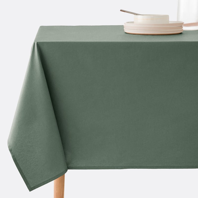 La Redoute Interieurs Beschichtete Tischdecke Scénario, Weiche Baumwolle