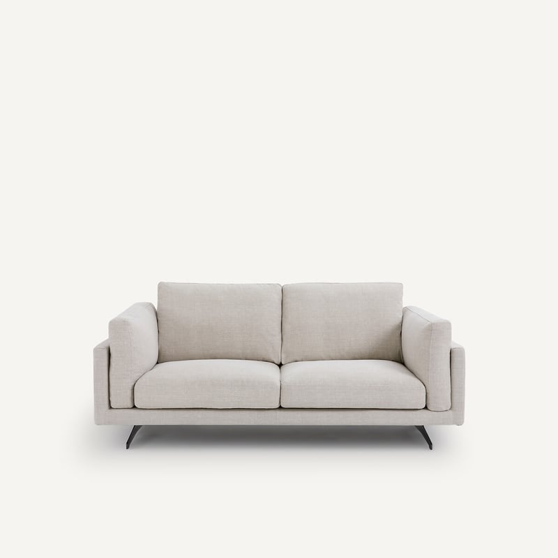 Am.pm 2-sitzer-sofa, Baumwolle Und Leinen, César