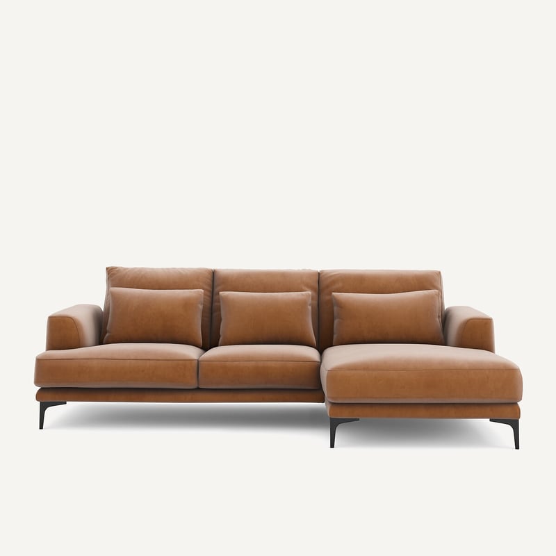 Am.pm Ecksofa Marsile Mit Ecke Links, Samt
