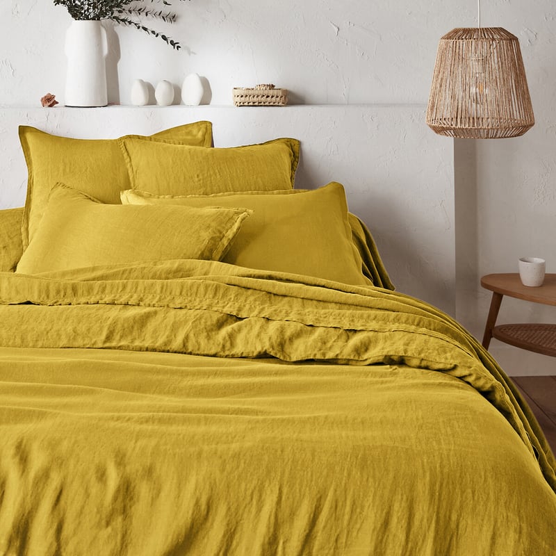 La Redoute Interieurs Duvetbezug Linot, 100% Gewaschenes Leinen