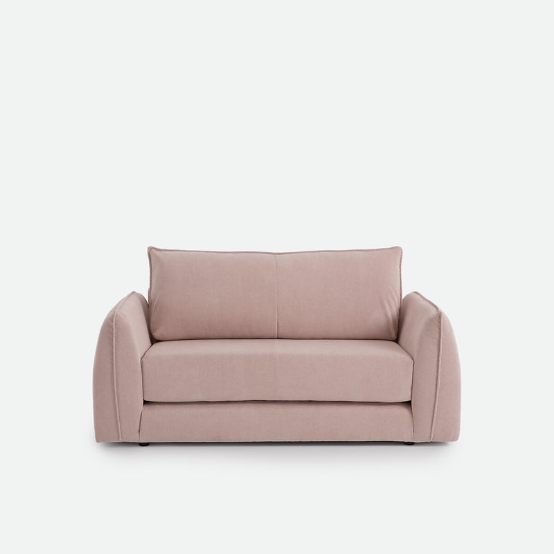 Schlafsofa, 2-sitzer, Aus Feinrippsamt, Tiki