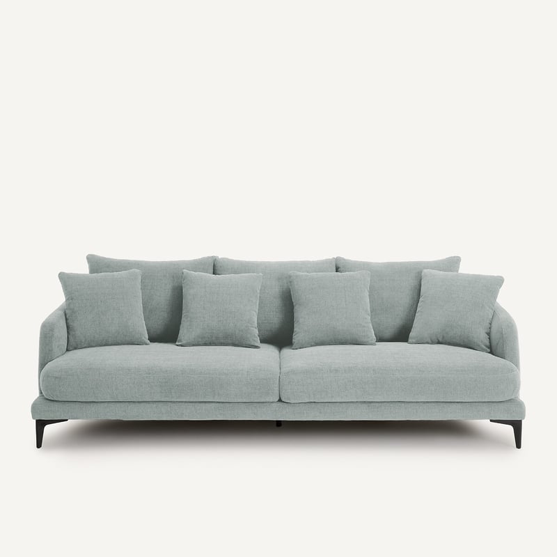 Am.pm X Emmanuel Gallina 3- Oder 4-sitzer-sofa Aus Geflochtenem Polyester, Moderniste, Design Emmanuel Gallina