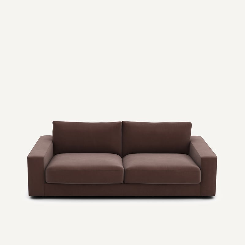 Am.pm Schlafsofa, 3-sitzer, Aus Leinenvelours, Skander