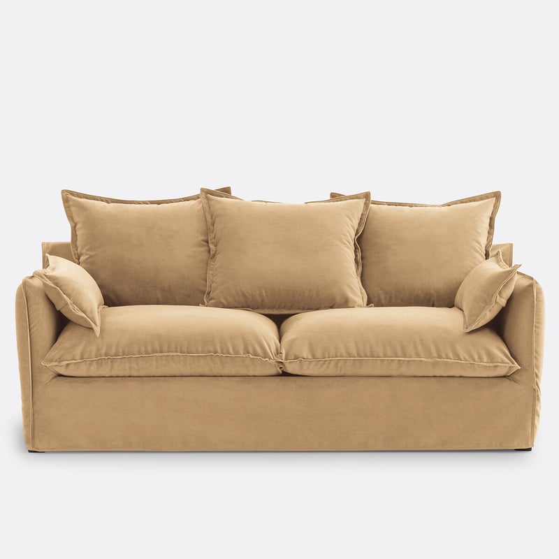 Sofa Odna, 2-, 3-, 4- Oder 5-sitzig, Mit Abnehmbarem Bezug, Aus Samt