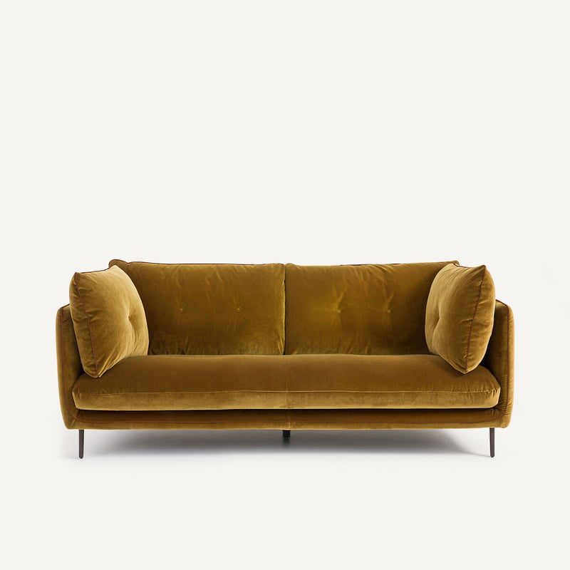 Am.pm Kompaktes Sofa Aus Samt, Botero