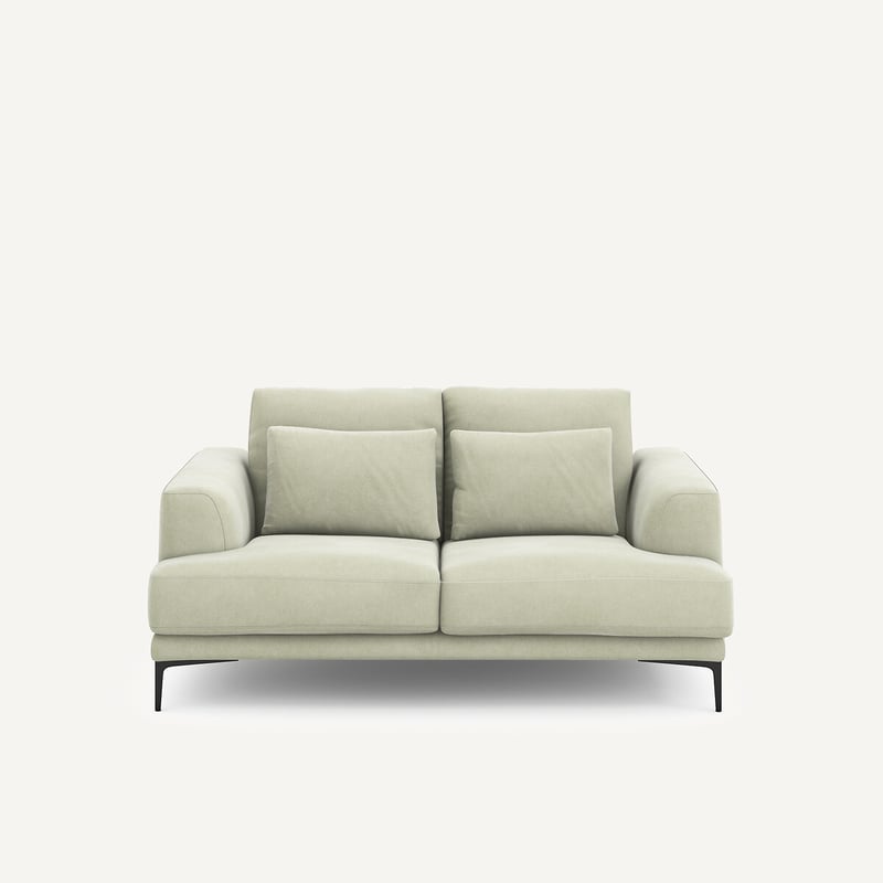 Am.pm 2-sitzer-sofa, Stonewashed Velours, Marsile