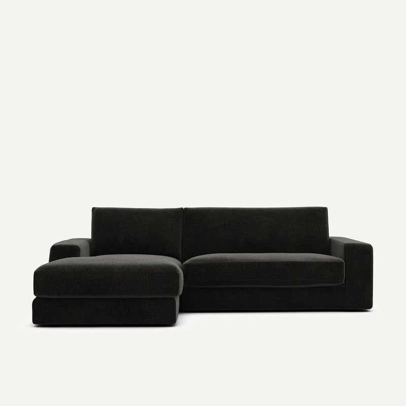 Am.pm Ecksofa Skander, Chenille-velours