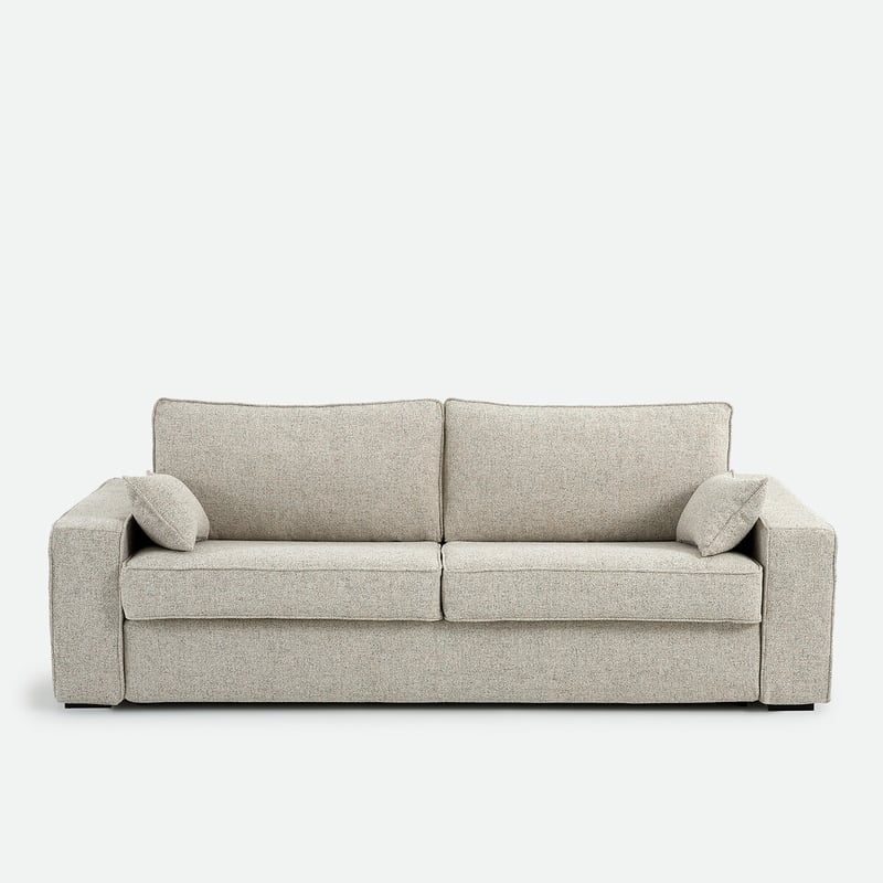 Schlafsofa, 2-, 3- Oder 4-sitzig, Premium Hr, Gesprenkelter Strukturstoff, Cecilia