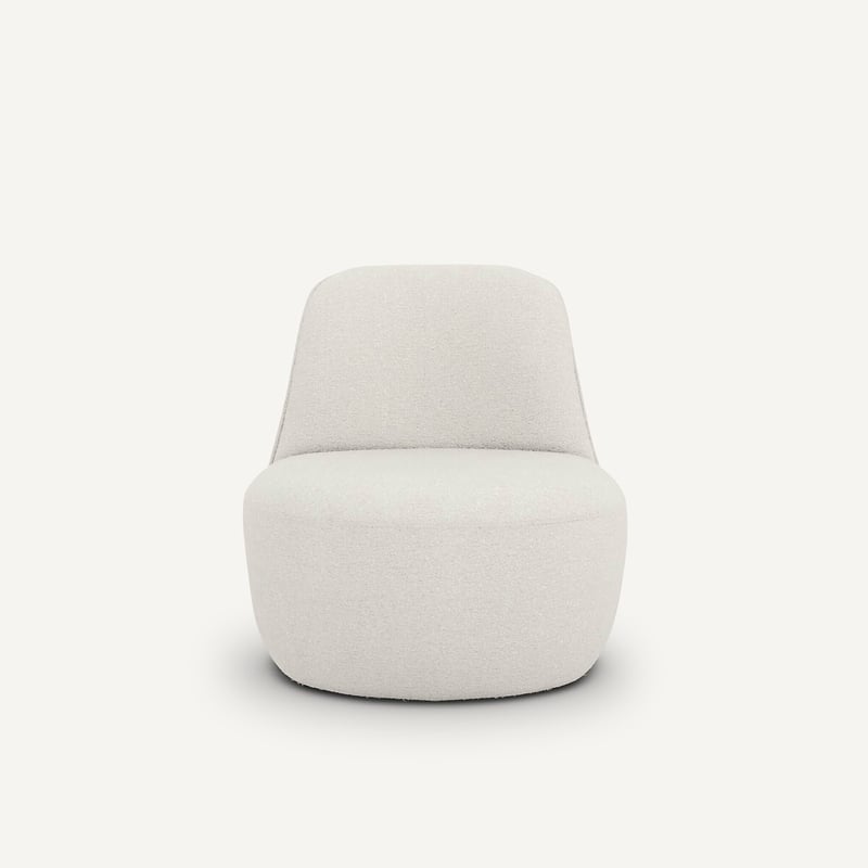Am.pm X Emmanuel Gallina Drehsessel Aus Polyester-bouclé, Rosebury