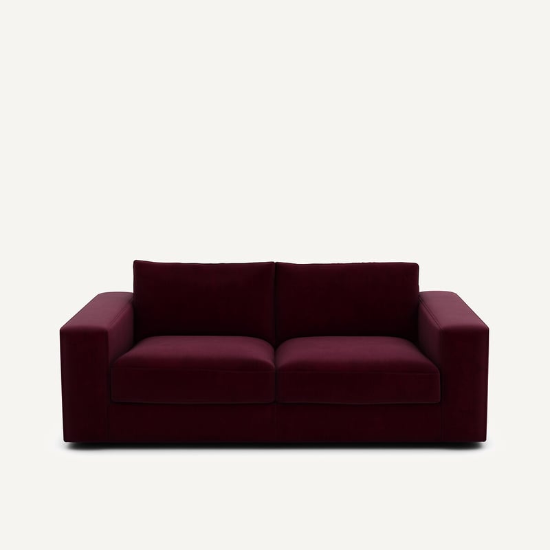 Am.pm Kompaktes 3-sitzer-sofa Skander, Velours