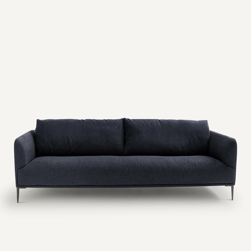 Emmanuel Gallina X Am.pm 3- Oder 4-sitzer-sofa, In Meliertem Bouclé-effekt, Oscar Design Emmanuel Gallina