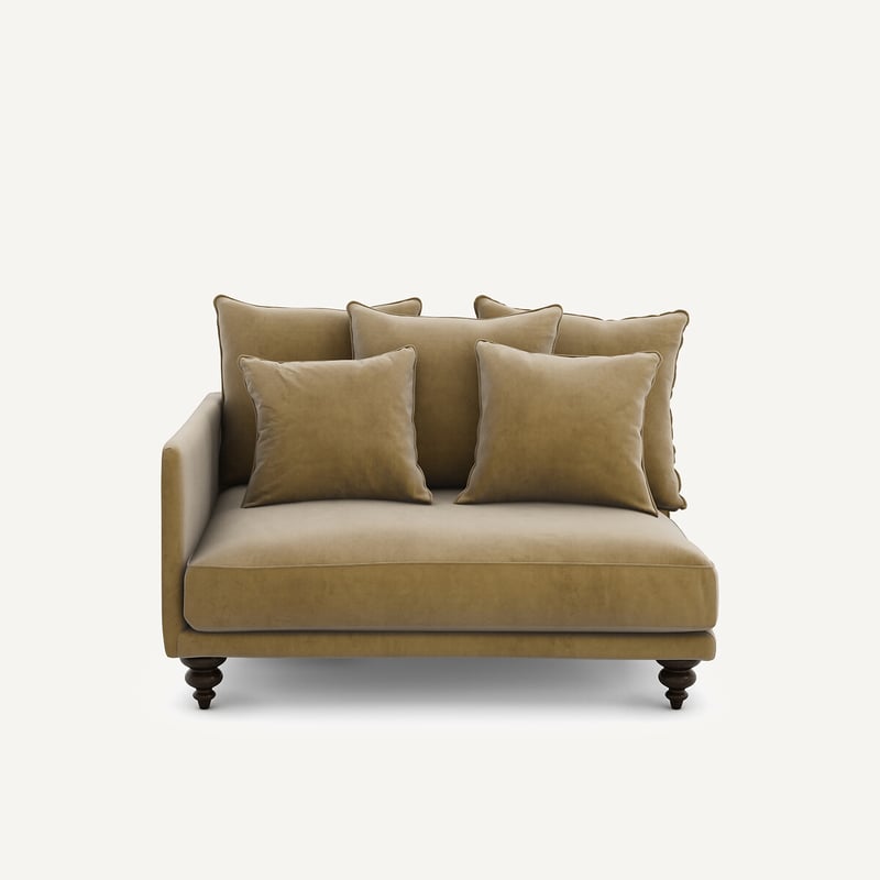 Am.pm Sofa-element Lazare, Samt